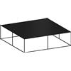 ZEUS tavolino quadrato SLIM IRONY LOW TABLE - 675-CB