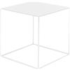 ZEUS tavolino quadrato SLIM IRONY LOW TABLE 41 x 41 cm - 632-W-H46