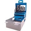 KRINO Serie 25 punte trapano hss rullate (1-13 mm) Krino 01016402