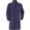 BRADO Sicurezza Camice da lavoro Just Safety 208 in cotone blu 100% con 3 tasche - taglia 46