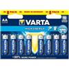 VARTA Batterie alcaline VARTA LONGLIFE stilo AA (8 pezzi)
