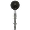 FISCHER Paracolpi fermaporta Fischer SA1N - colore NERO