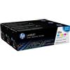 HP MULTIPACK 03PZ TONER ORIGINALE HP CMY CF373AM LaserJet CM 1312 125A