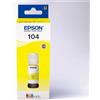 Epson C13T00P440 - EPSON 104 SERBATOIO INCHIOSTRO GIALLO [65ML]