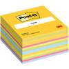 POST-IT Blocco foglietti Cubo - 2030-U UL - 76 x 76 mm - 72 gr - colori assortiti - 450 fogli - Post-it (unità vendita 1 pz.)