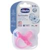 Chicco PhysioForma Gommotto in Silicone Rosa per Bambini da 6 a 12 Mesi