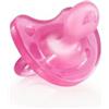 Chicco PhysioForma Gommotto in Silicone Rosa per Bambini da 12 Mesi