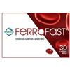 Dompè Ferrofast 30 Capsule Molli - Integratore Alimentare a Base di Ferro