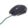 Gembird Mouse Ottico Gaming 2400 DPI 6-button USB nero retroill blu Gembird MUSG-001-B
