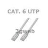 CAVO DI RETE PATCH UTP LAN ETHERNET RJ45 CAT 6 CRIMPATO Metri 10