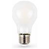 V-Tac VT-1939 Lampadina Bulbo LED filamento A60 Vetro Opaco 4W E27 4000K - 4490