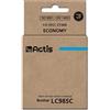 ACTIS Cartuccia d'inchiostro Actis KB-985C per Brother LC985C Standard 19.5ml Ciano [KB-985C]