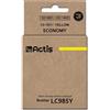 ACTIS Cartuccia d'inchiostro Actis KB-985Y per Brother LC985 260pagine Giallo classe A [KB-985Y]
