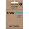 ACTIS Cartuccia Actis KB-1100C per Brother LC1100C/980C Standard 19ml Ciano [KB-1100C]