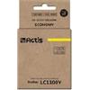 ACTIS Cartuccia Actis per Brother 19ml Giallo [KB-1100Y]