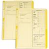 Cartelline a tre lembi incollati - cartoncino - 285 g/mq - 35x24,5 cm -  giallo - 10 pz.