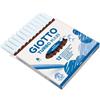 Giotto Pennarello GIOTTO Turbo Maxi punta grossa in fibra 5 mm marrone Conf. 12 pezzi - 456016