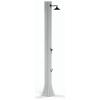 Arkema DOCCIA SOLARE ARKEMA BIG HAPPY FIVE SERBATOIO 40 lt - COLORE BIANCO CON LAVAPIEDI - USO INTERNO, ESTERNO, PISCINA