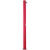 Arkema DOCCIA SOLARE ARKEMA JOLLY S 25 lt COLORE ROSSO CON LAVAPIEDI - PER ESTERNI, GIARDINO, PISCINE