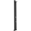 Arkema DOCCIA ARKEMA SPRING S ALLUMINIO 30 lt CON LAVAPIEDI COLORE ANTRACITE - USO INTERNO, ESTERNO, PISCINA