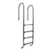 Gre SCALETTA COMPLETA ACCIAIO INOX WALL 4 scalini H183 PISCINE INTERRATE