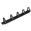 Digitus Listello Guidacavi Rack 19 1U 5 Anelli Nero