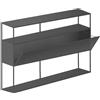 ZEUS credenza TRISTANO H 103 cm - 513-MIC-LIG