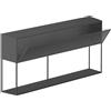 ZEUS credenza TRISTANO H 82 cm - 512-MIC-LIG