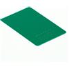 OMTK ID 100 Tessere in PVC 040mm VERDE MATTATO BIFACCIALE