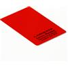 OMTK ID Card ROSSO - 0,40 MM LAMINATO BIFACCIALE 100 pz