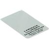 OMTK ID Card ARGENTO - 0,40 MM SERIGRAFICHE BIFACCIALE 100 pz