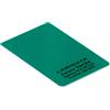 OMTK ID 100 tessere in PVC 040mm VERDE LAMINATO