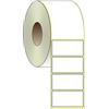Compatible 4 Rotoli di Etichette a trasferimento termico 100x50mm