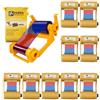 Zebra 10 Nastri a Colori YMCKO da 200 stampe per ZXP Serie 3
