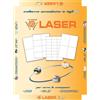 Compatible Etichette adesive di carta in fogli a4 52,5x72mm.