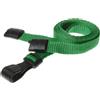 OMTK ID Laccetti porta badge verde con moschettone in plastica 100 pz