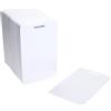 Compatible Confezione da 100 Tessere con Asola in PVC 0,76mm
