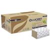 Lucart Asciugamani piegati a V EcoNatural - 2 veli - 19,5 gr - goffratura corda - 21 x 21 cm - avana - Lucart - conf. 190 pezzi (unità vendita 20 pz.)