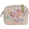Starlite Shop Bandolera Valeria Mazza Design, Rosa, Pochette Donna, Beige, 5x14x19 Centimeters (W x H x L)
