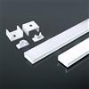 V-TAC PROFILO ALLUMINIO BIANCO PER STRISCE LED DA 2MT OPACO VT-8113-LED3365