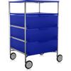 KARTELL mobile con ruote a 3 cassetti e 1 ripiano MOBIL - 2020-L2