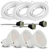 Kit 3 Faretti LED incasso tondi 53-85 3,5 W + Alimentatore, prolunghe e  cablaggi