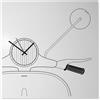 dESIGNoBJECT orologio da parete SCOOTER - IT6632W