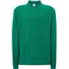 JHK Polo Uomo regular manica lunga Verde Prato