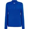 JHK Polo donna regular LADY manica lunga Blu Royal