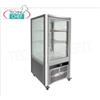 Technochef - Vetrina FRIGO per PASTICCERIA, 1 Porta, Ventilata, Temp.+2 +8C, lt.200, Classe C, Mod.G-VGP200R