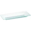 Gamma Service Vassoio rettangolare Finger Food conf. Pz 10 cm 22 plastica trasparente