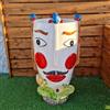 VERUS Testa Ceramica Siciliana Caltagirone Uomo Fichi cm 70