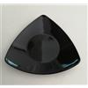 Gamma Service Piattino plastica nera Finger Food Conf. 25 Pz