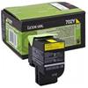 Lexmark Toner Lexmark 702YE 1000 pagine Giallo [70C20YE]